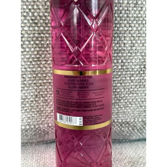 Bath & Body Works Covered in Roses Fragrance Mist 8oz Bottle - Picture 4 of 5